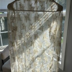 Lady Lux Cream lace shirt Free People - worn once